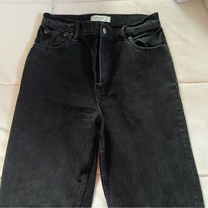 Abercrombie & Fitch 90’s straight ultra high rise jeans